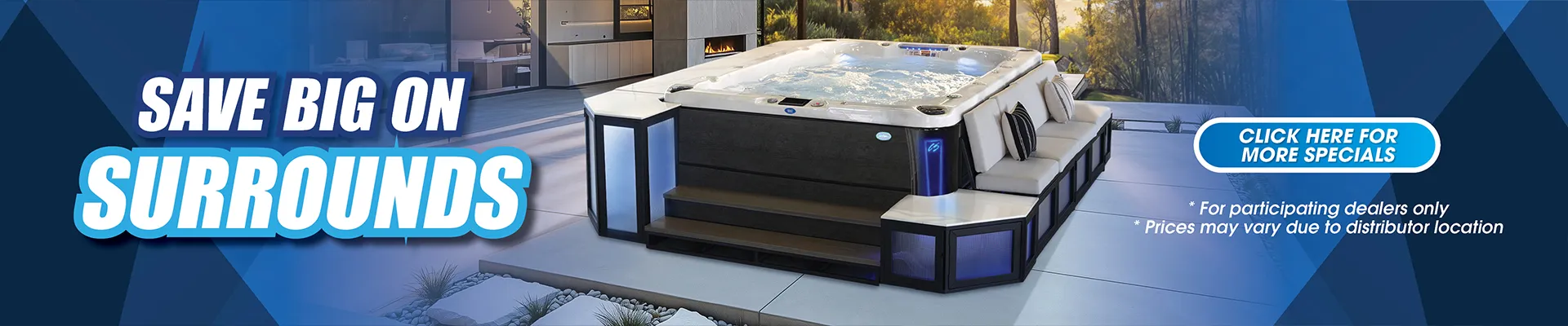 Calspas hot tub being used in a family setting - Pensacola
