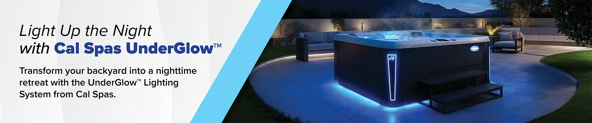 Calspas hot tub being used in a family setting - Pensacola